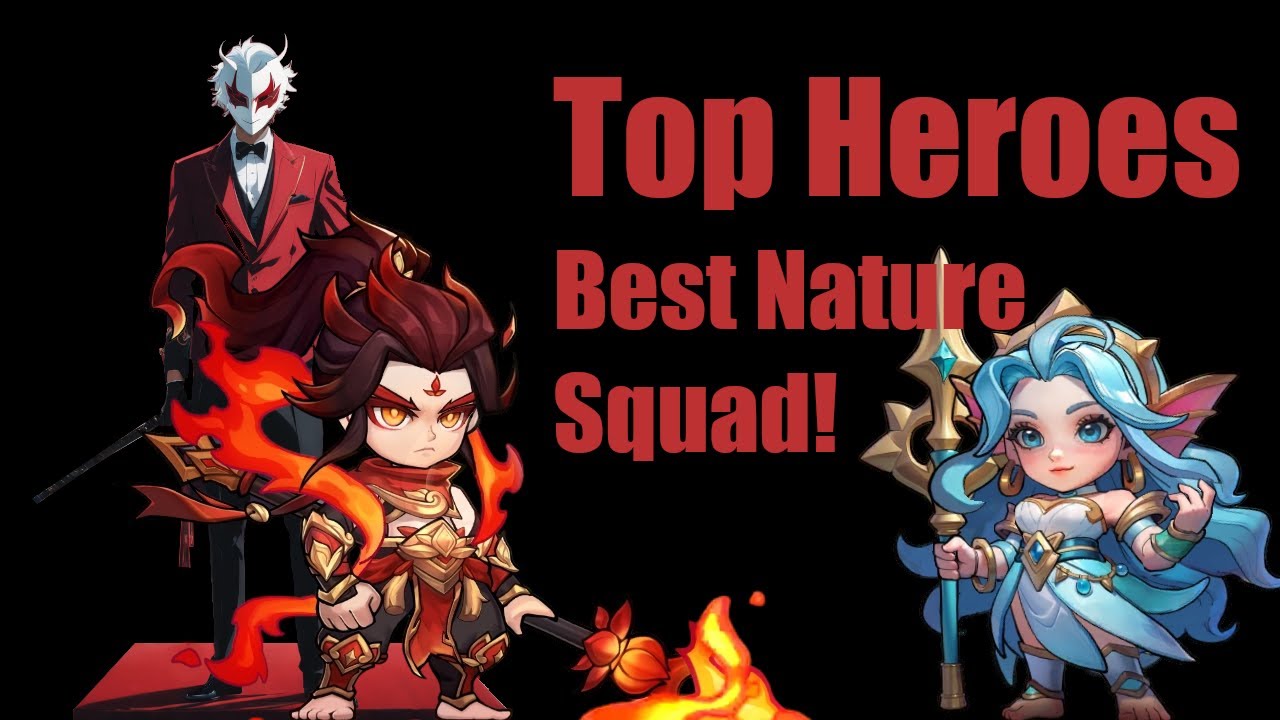 The BEST Nature Squads in Top Heroes!