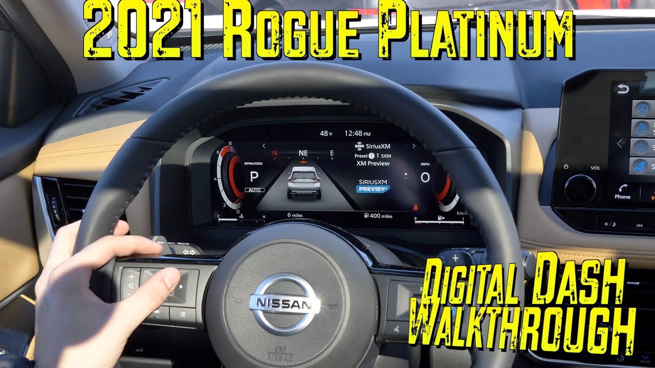 2021 Nissan Rogue Platinum Digital Dash Walkthrough-Frequently Asked Friday Clip