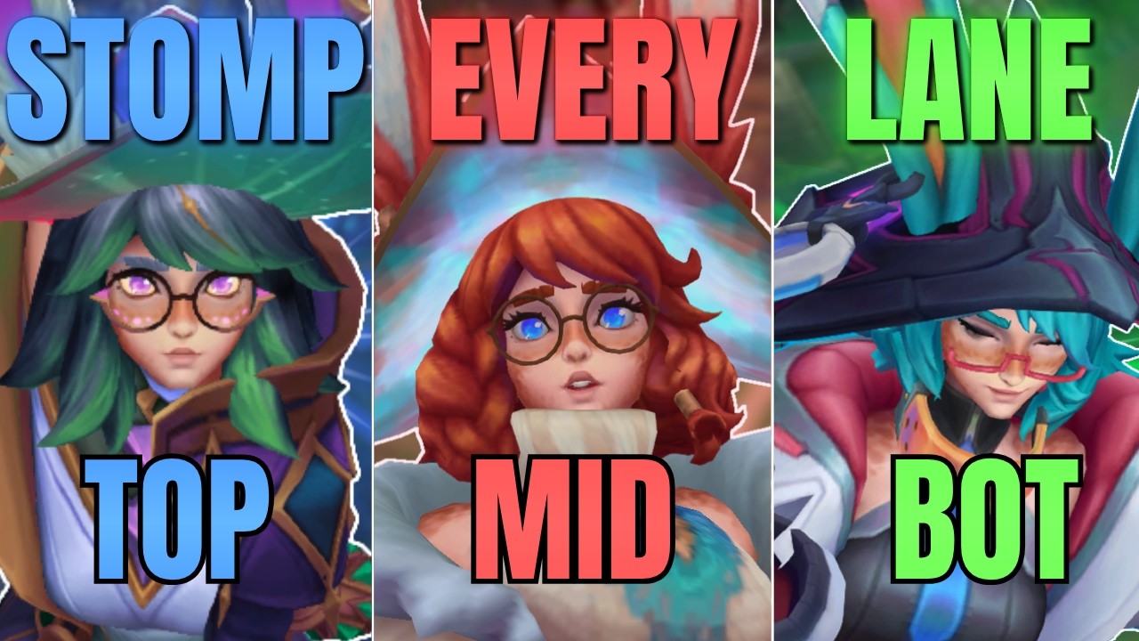 Aurora is a 1v9 MONSTER in ALL 3 Lanes! (1200LP+)