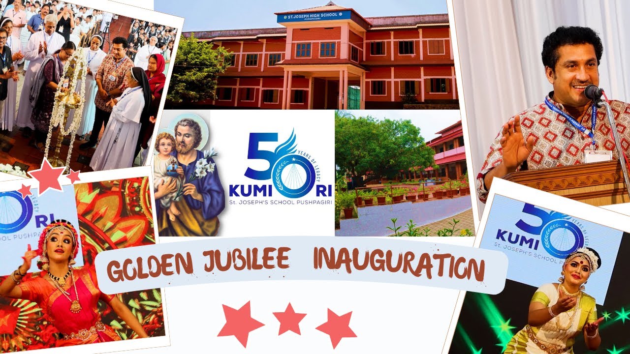 KUMIORI//GOLDEN JUBILEE INAUGURATION//ST.JOSEPH'S HS PUSHPAGIRI//OCTOBER 14, 2023