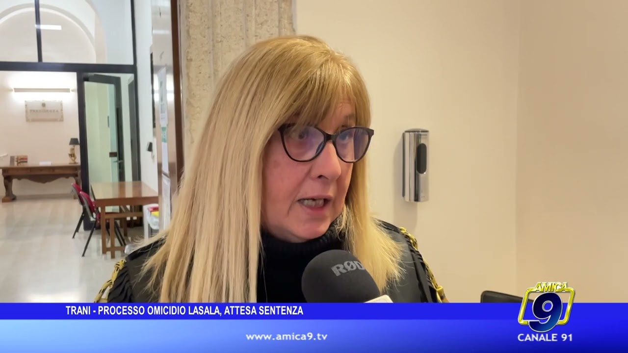 Trani - Processo omicidio Claudio Lasala, è il giorno della sentenza