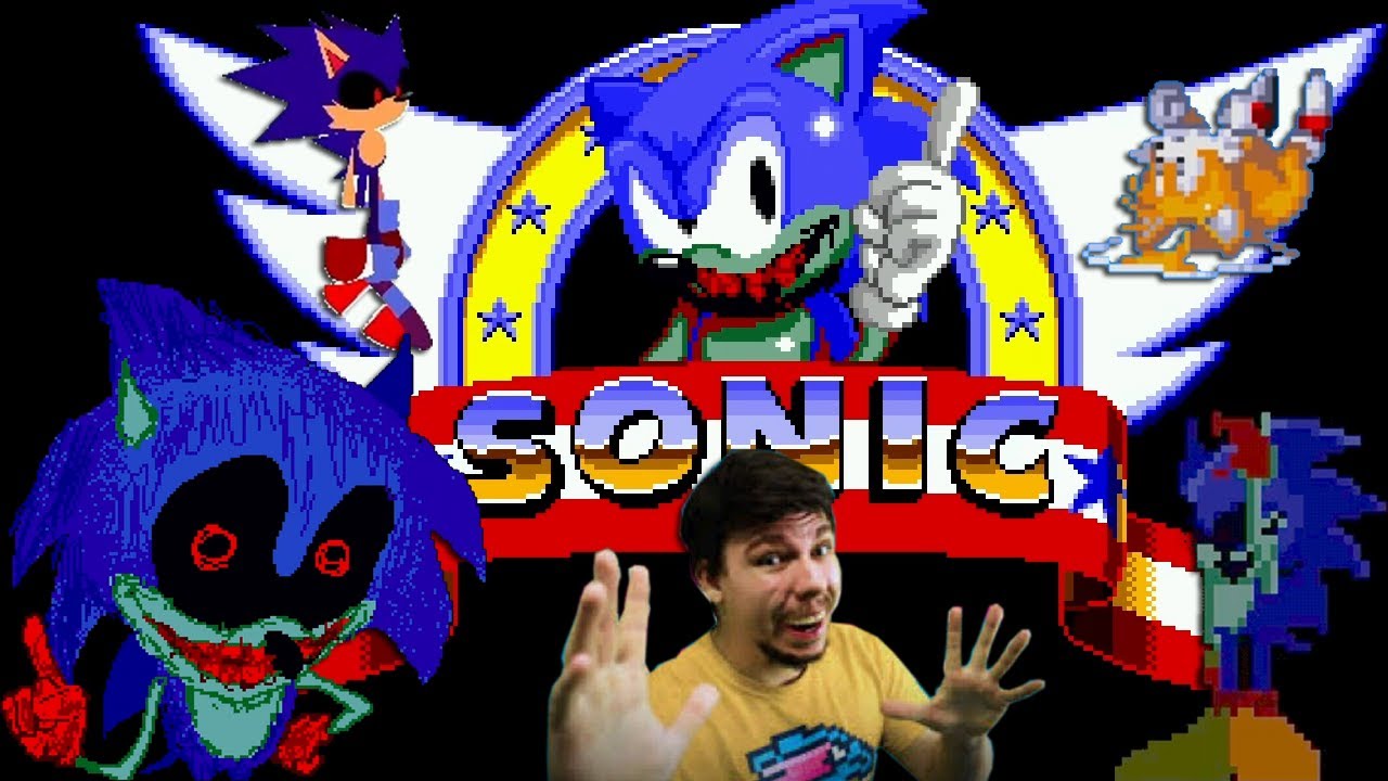 Playable Sonic.Exe , SONIC.BETA VER-3 and Sonic.Exe - The Ultimate Remastered (Sonic.EXE Parody)