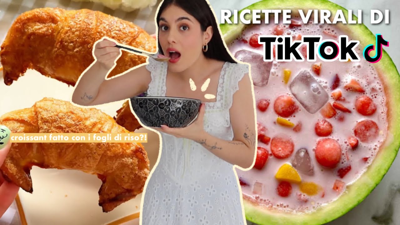 provo ricette virali di TikTok