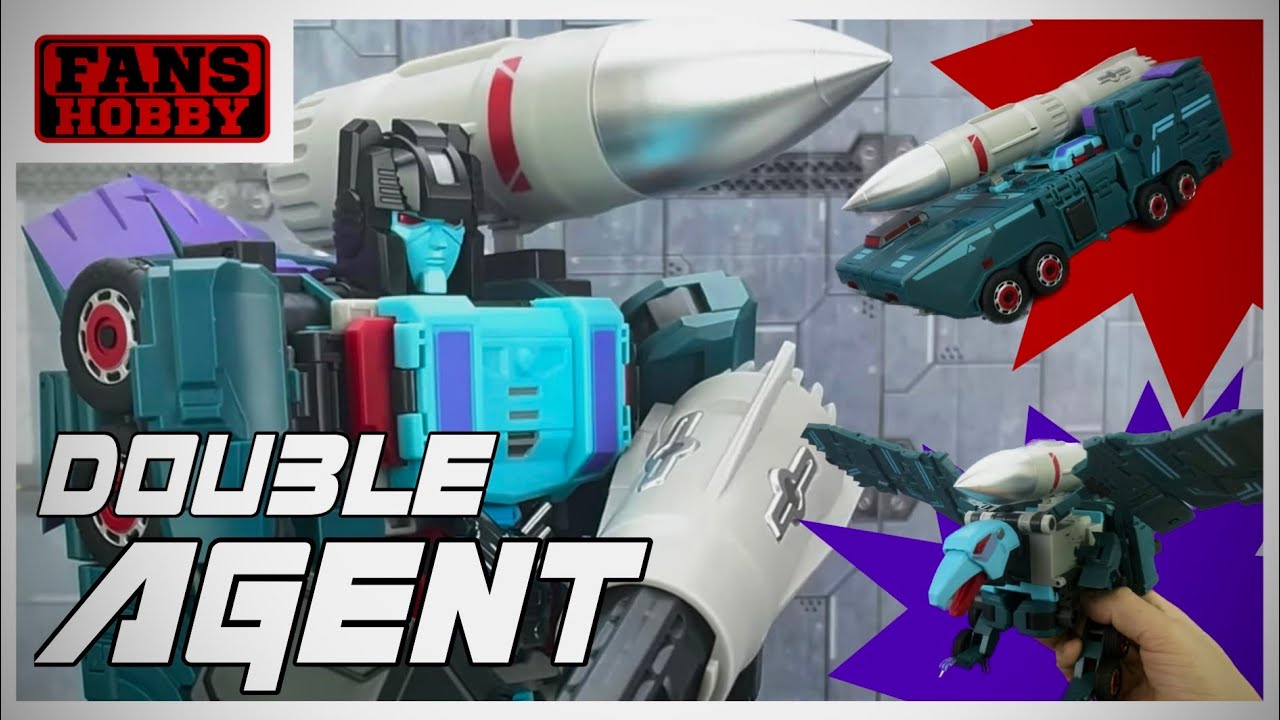 Fans Hobby MB-19a DOUBLE AGENT Transformers Masterpiece Double Clouder Review