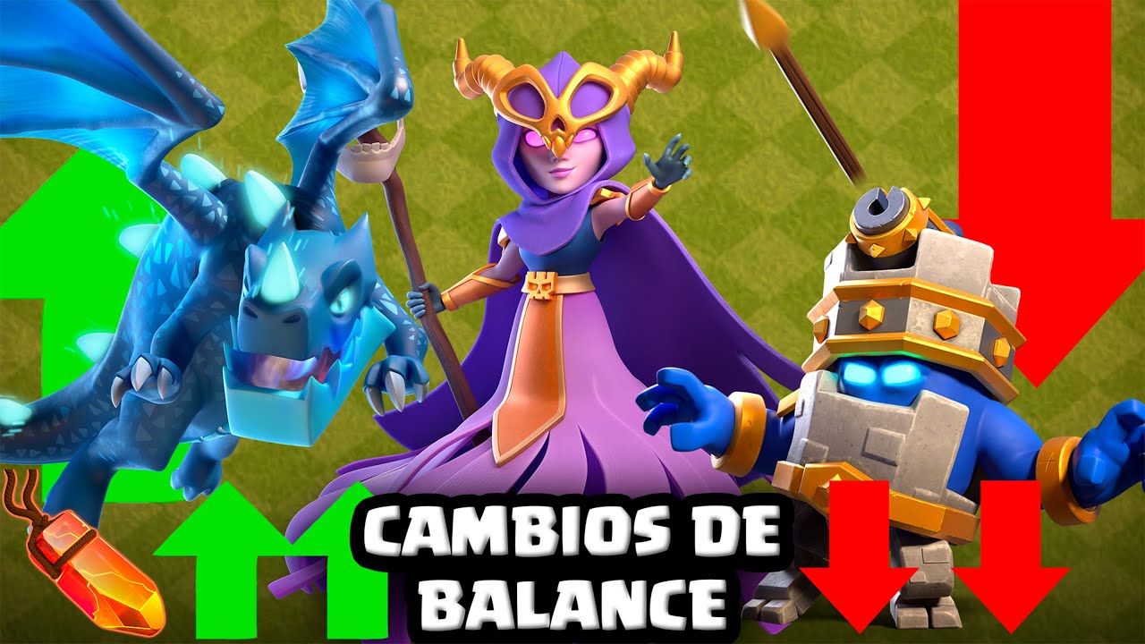 LA GEMA VITAL VUELVE AL META!! CAMBIOS DE BALANCE CLASH OF CLANS‼️