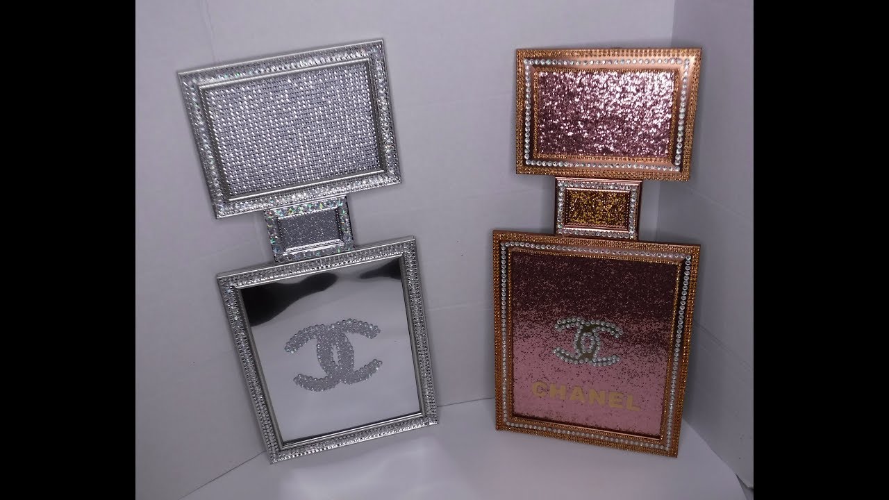 DOLLAR TREE DIY ||CHANEL WALL DECOR||