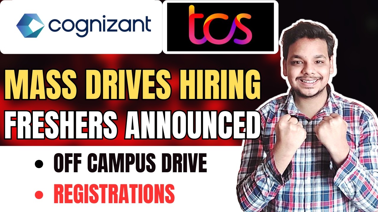 TCS Mass Hiring , Cognizant Superset Hiring | Off Campus Drive for 2026 , 2025 batch Hiring |Fresher