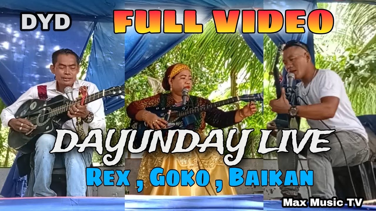 DAYUNDAY FULL VIDEO ✓✓ Datu REX, IDOL GOKO, ANTE BAIKAN / Max Music TV