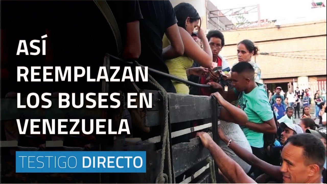 Así reemplazan los buses en Venezuela - Testigo Directo HD