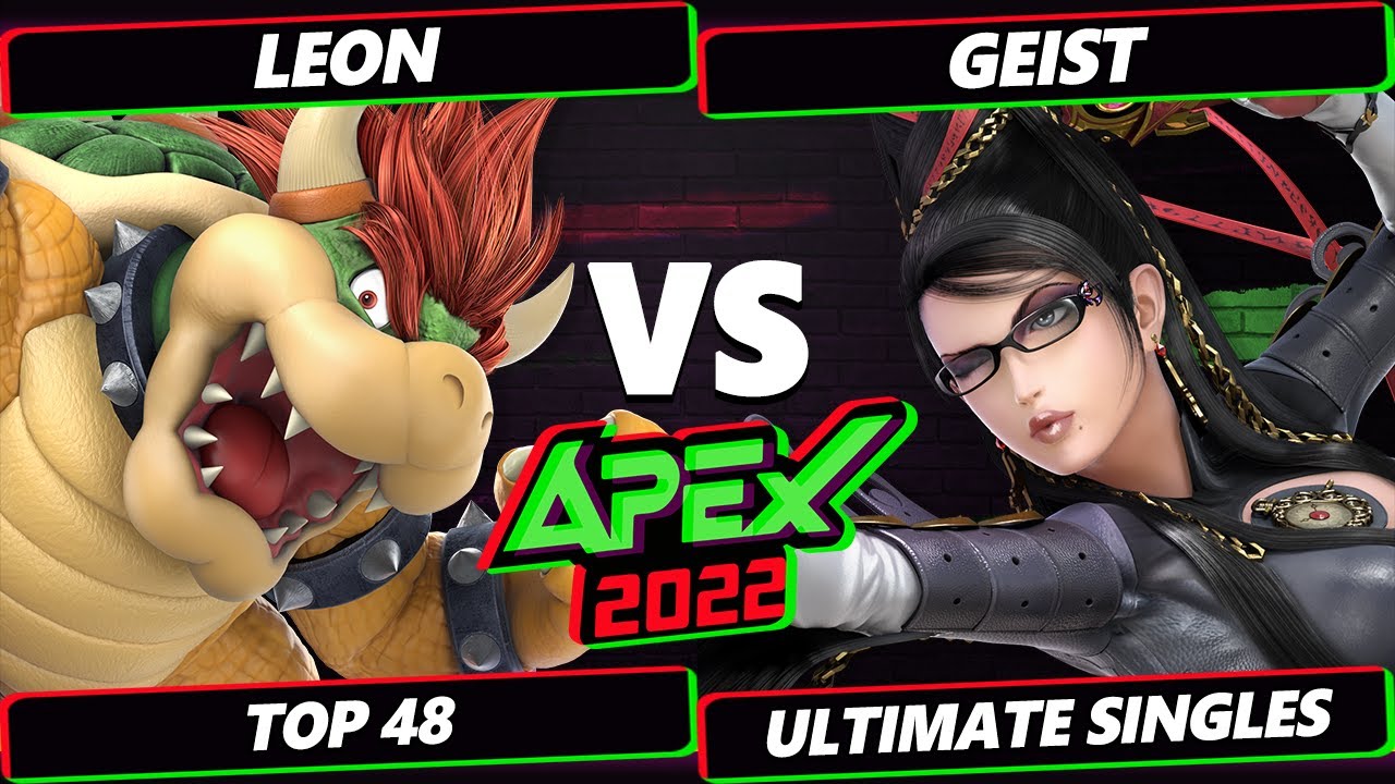 Apex 2022 Top 48 - Leon (Bowser) Vs. Geist (Bayonetta) SSBU Ultimate Tournament