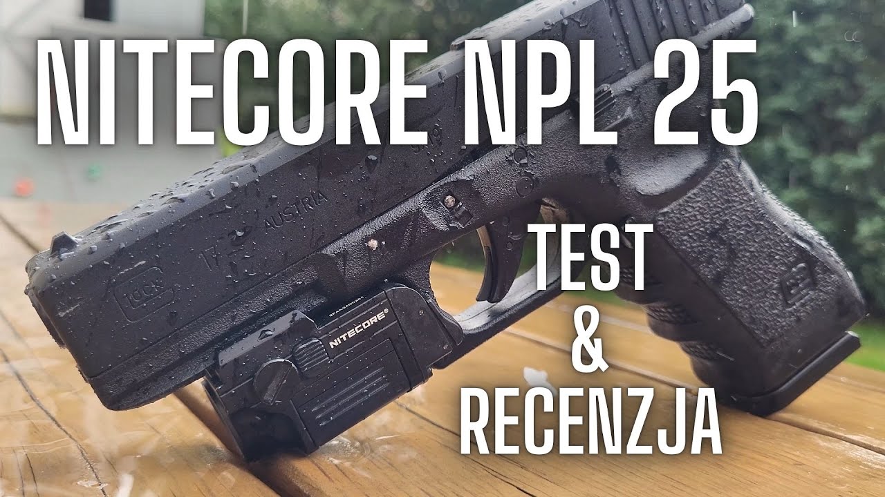 LATARKA TAKTYCZNA NITECORE NPL25 TEST & RECENZJA
