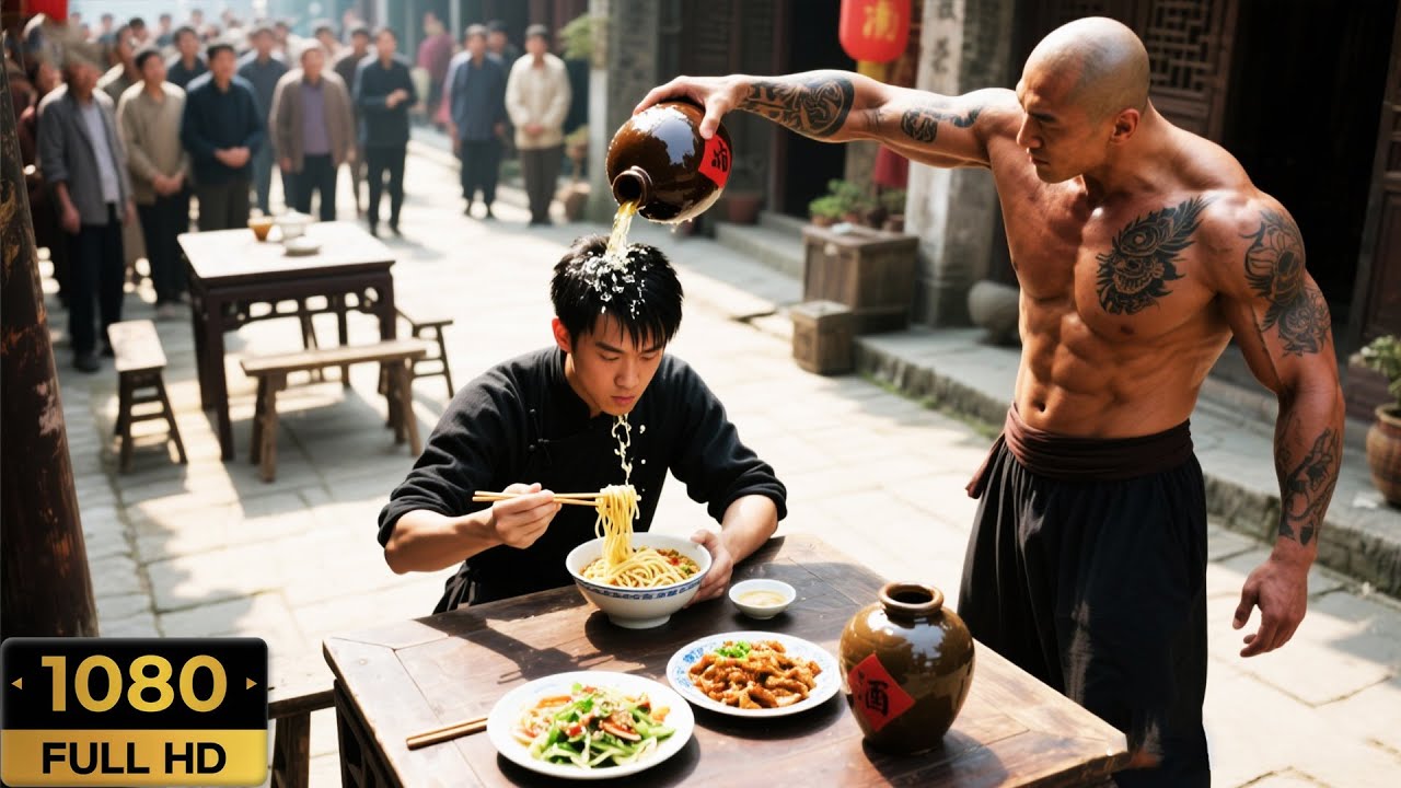 惡霸囂張挑釁吃麵小夥，殊不知小夥是功夫高手，秒殺所有惡霸！Kung Fu | 功夫 | 動作片 | 香港經典電影 |