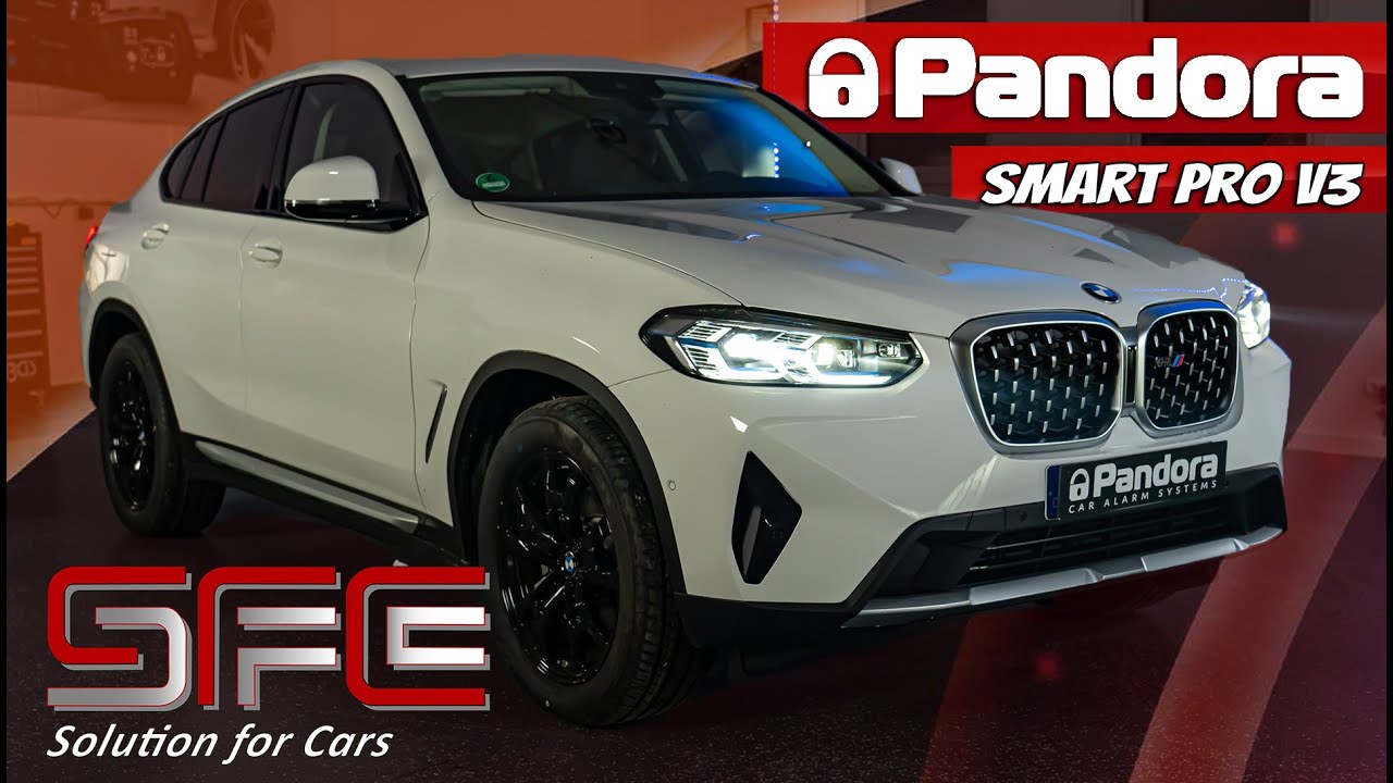 Ultimative Alarmanlage für BMW X4 | Pandora Smart Pro