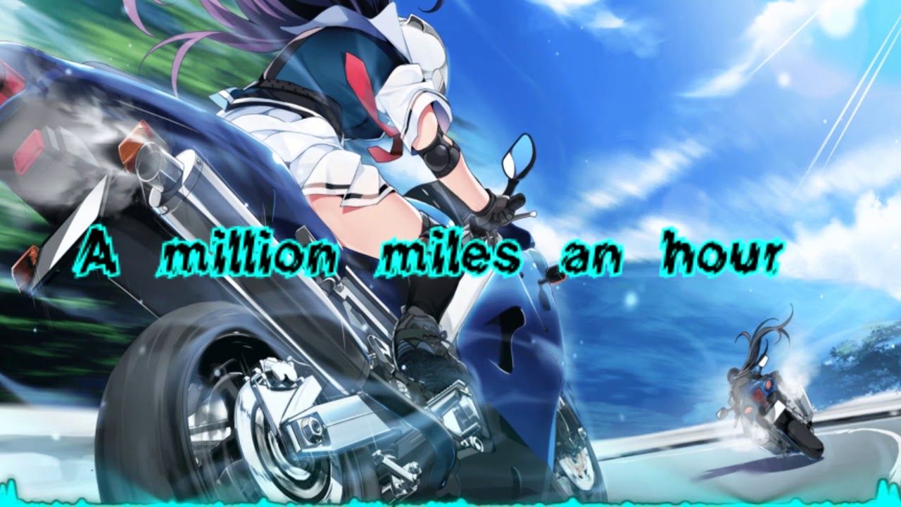 nightcore - million miles an hour