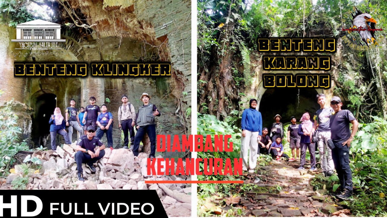 Benteng Klingker dan Benteng Karang Bolong menunggu runtuh dan semakin dilupakan