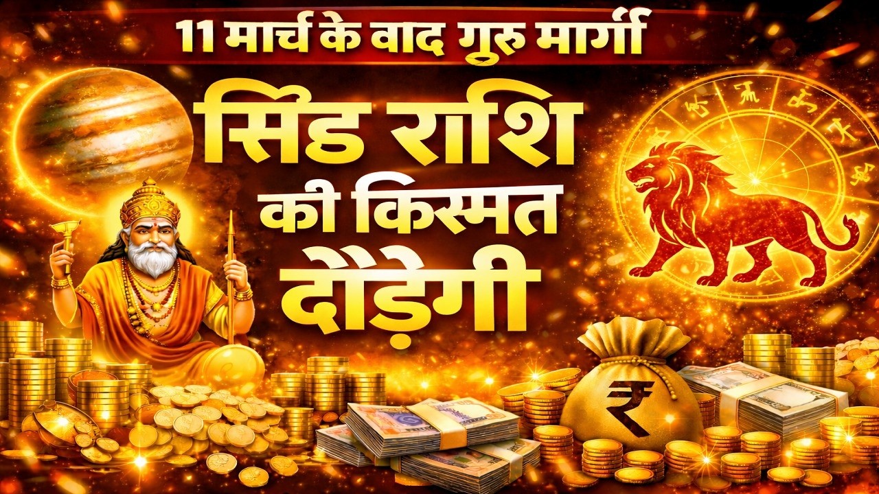 गुरु मार्गी – सिंह (Sinh) Leo राशि अब तेज होगी किस्मत की गति जानिए उपाय।