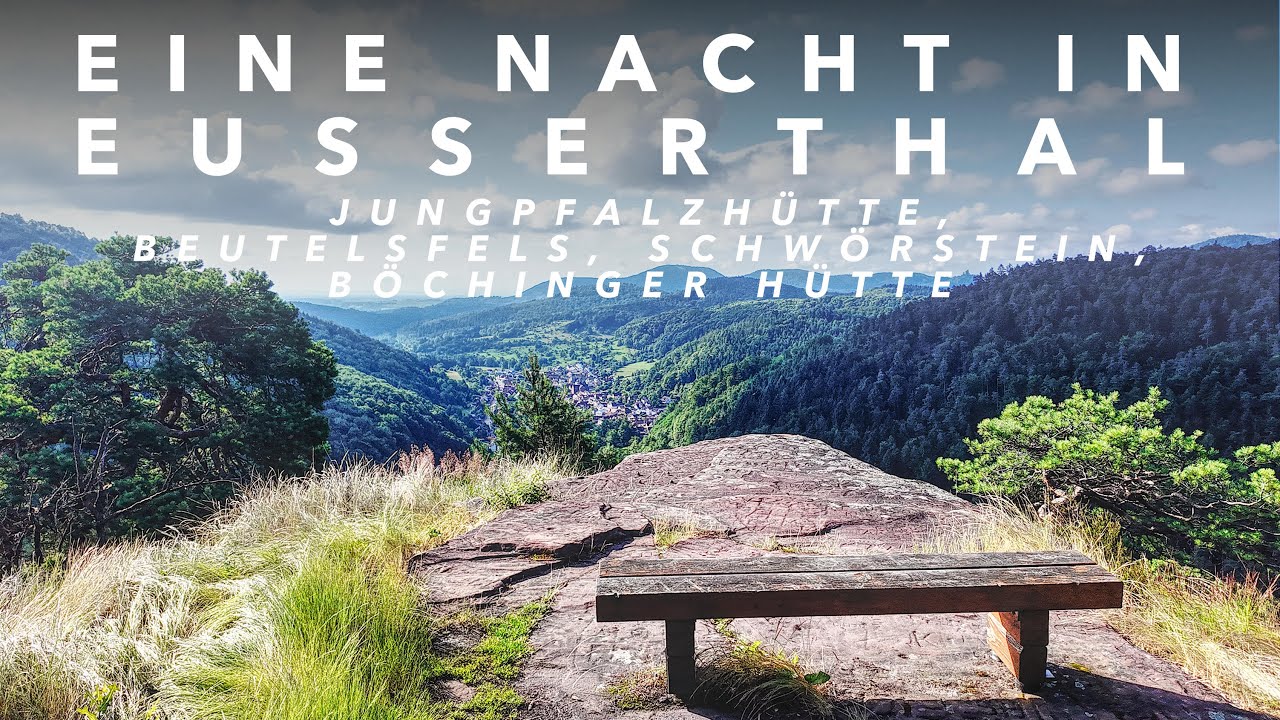 Nacht im Sommerwald | Jungpfalzh&uuml;tte, Eu&szlig;erthal, Schw&ouml;rstein, B&ouml;chinger H&uuml;tte | Trekking Pfalz