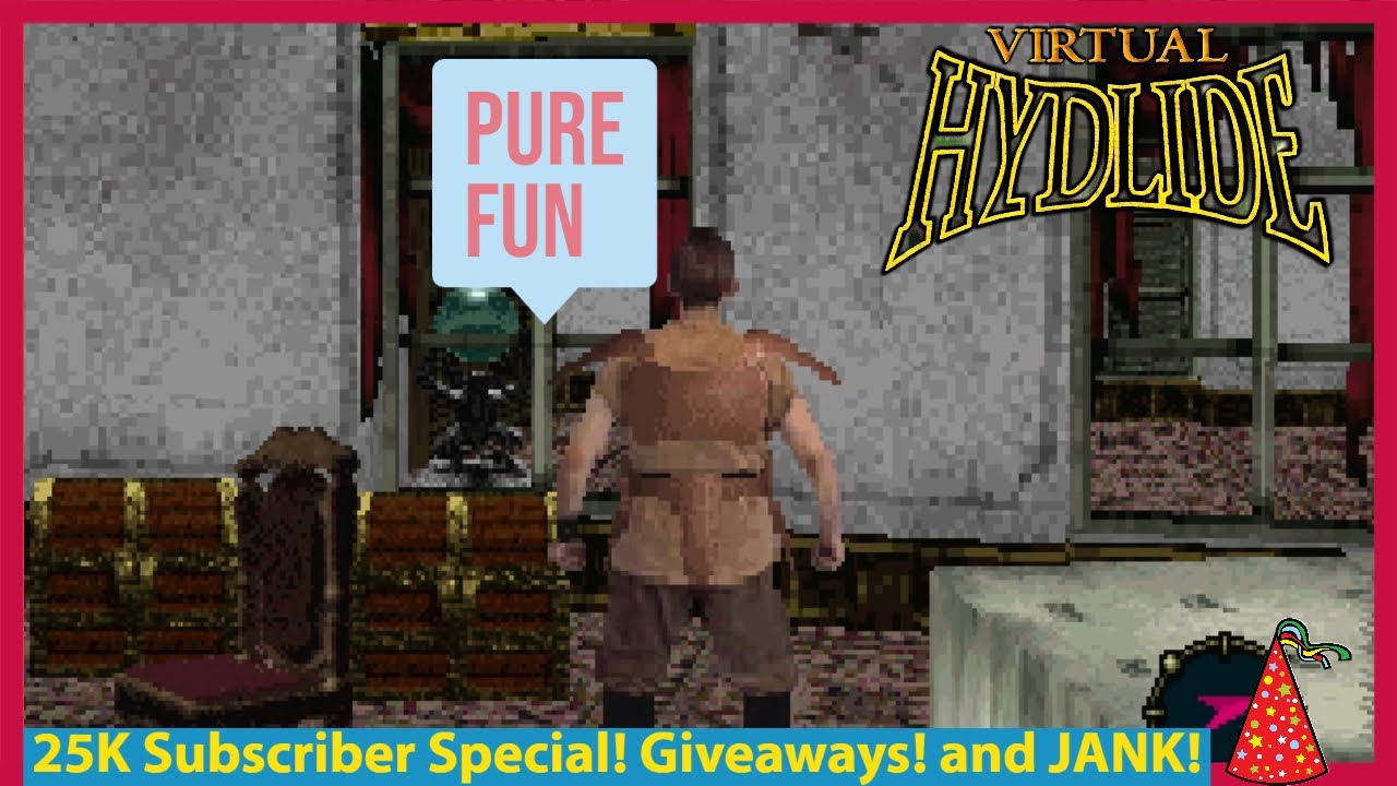 The World's BEST Video Game? Virtual Hydlide 25K Subscriber Special with Giveaways!
