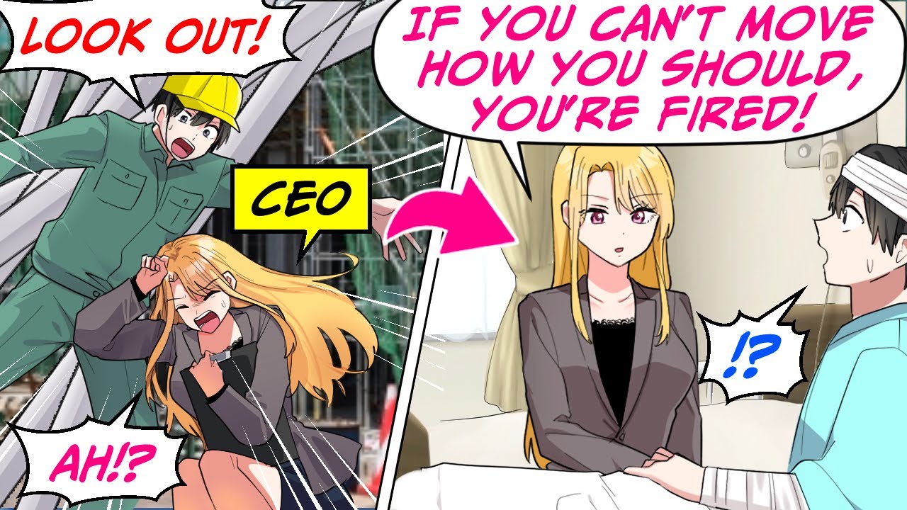 I Risked My Life to Save the CEO But She Came to My Hospital Bed Just to Fire Me?![RomCom Manga Dub]