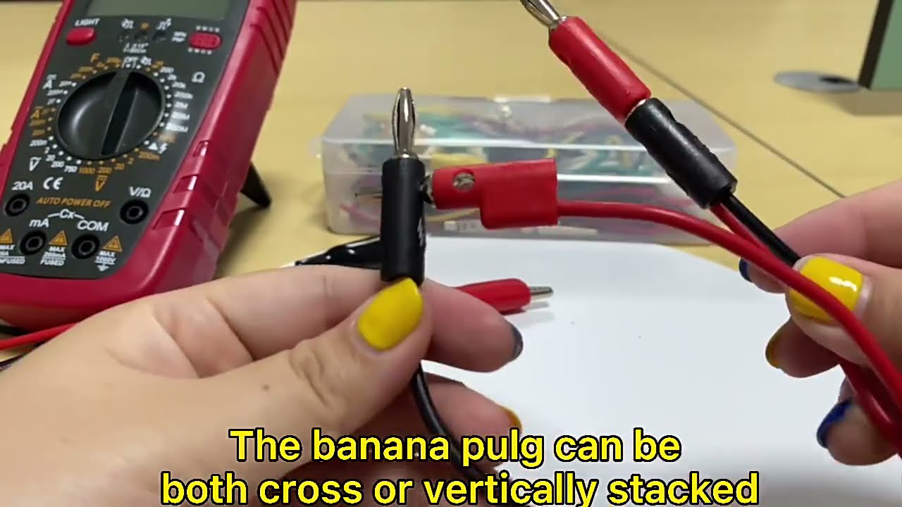 Banana Plug Patch Cord Test Lead Cable