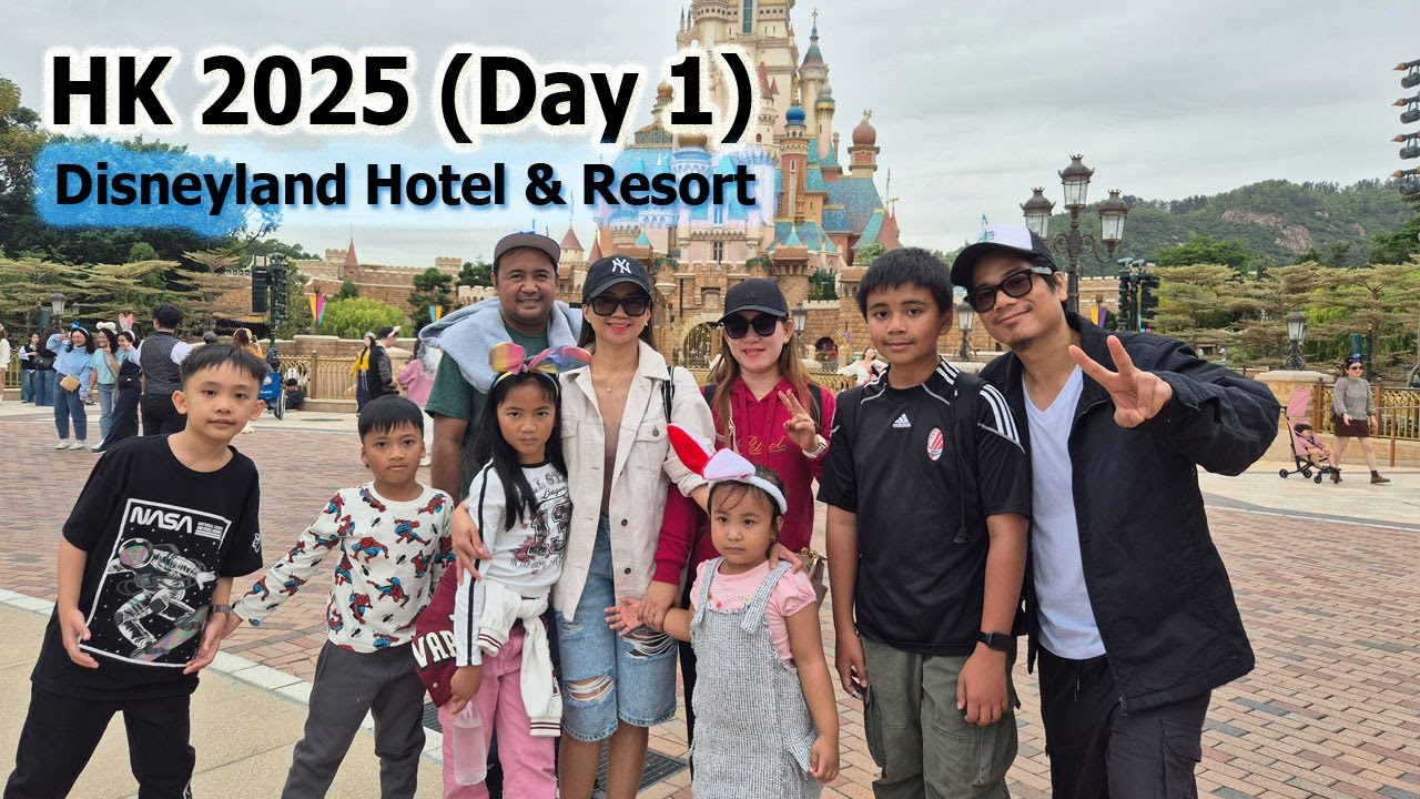 Hong Kong - Day 1 | Disneyland Hotel & Resort (Nov 30, 2025)