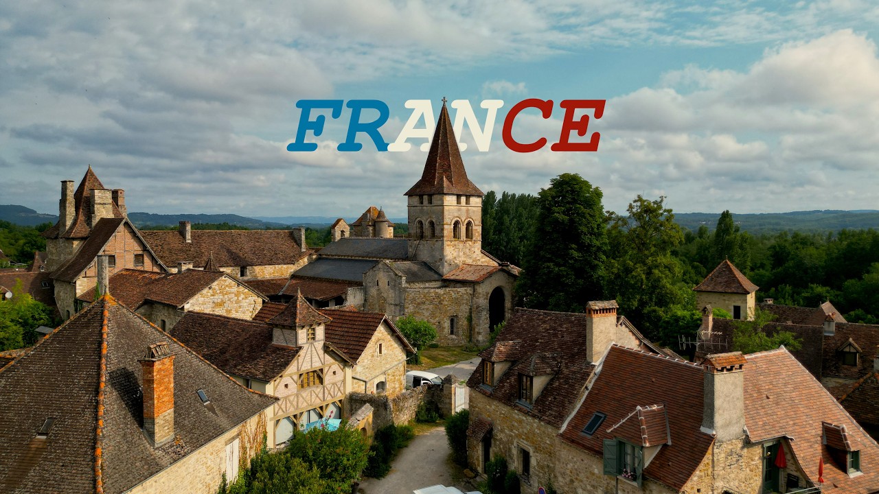 FLYING OVER FRANCE - DJI Mini 3 Pro - My best footage - 4K