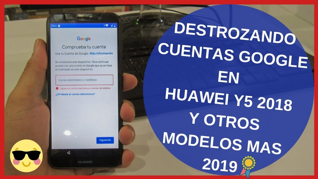 Удалить аккаунт Google с Huawei Y5 2018 Dra-lx3 | и других моделей.