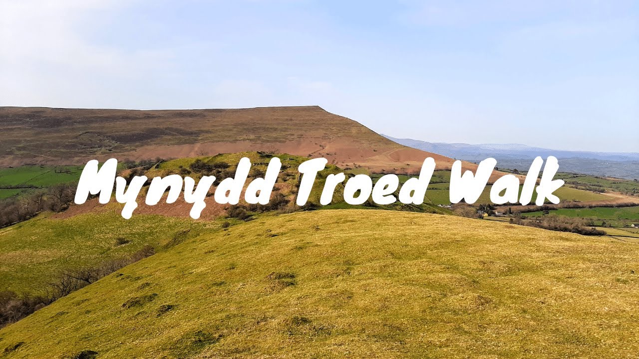 Mynydd Troed Walk in the Black Mountains of Wales