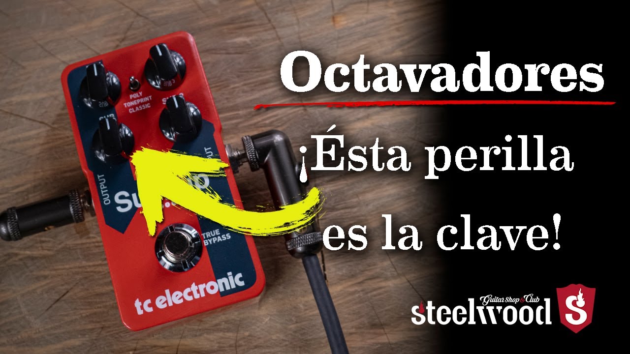 ¿Cómo usar un octavador? | TC Electronic Sub N Up