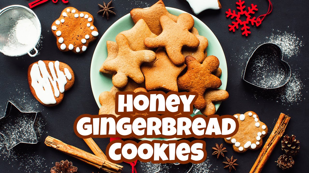 Gingerbread Cookies? Always! Soft and Chewy Honey #GingerbreadCookies Recipe