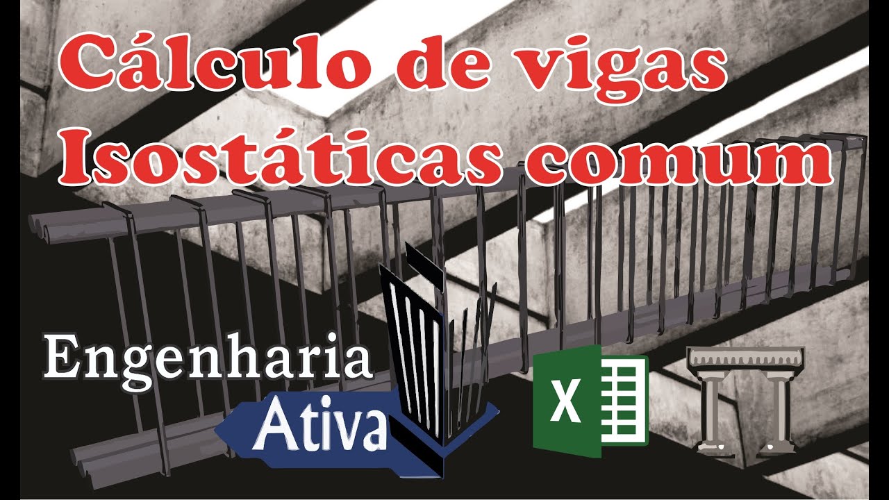 Cálculo de vigas isostática sujeitas a flexão simples - Usando Ftool e Excel