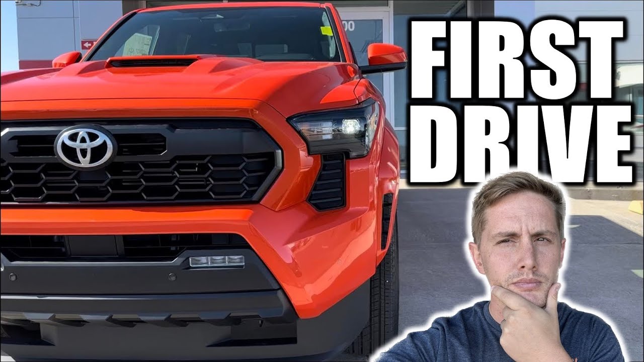 Новинка! Toyota Tacoma TRD Sport 2024 года в цвете SOLAR OCTANE!