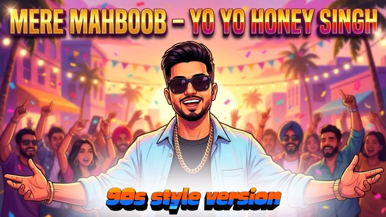 Mere Mehboob Qayamat Hogi &ndash; 90s Bollywood Style Version | Yo Yo Honey Singh #90s  #yoyohoneysingh