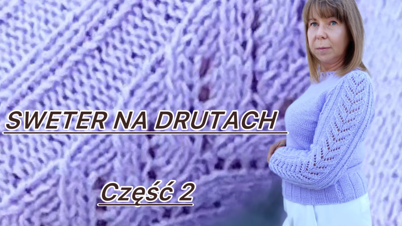 Sweterek na drutach cz2 Jak wygląda gotowy projekt?
