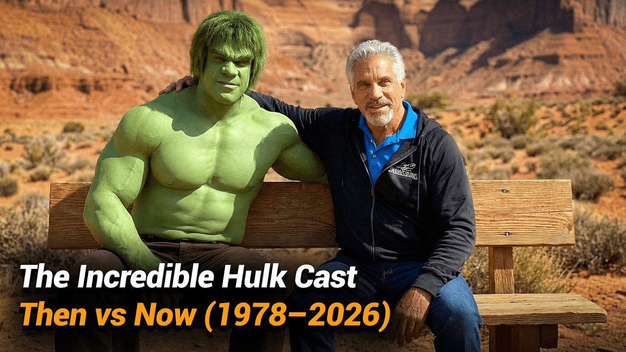 The Incredible Hulk (1978) Cast &mdash; Then vs Now (1978&ndash;2026) 💚
