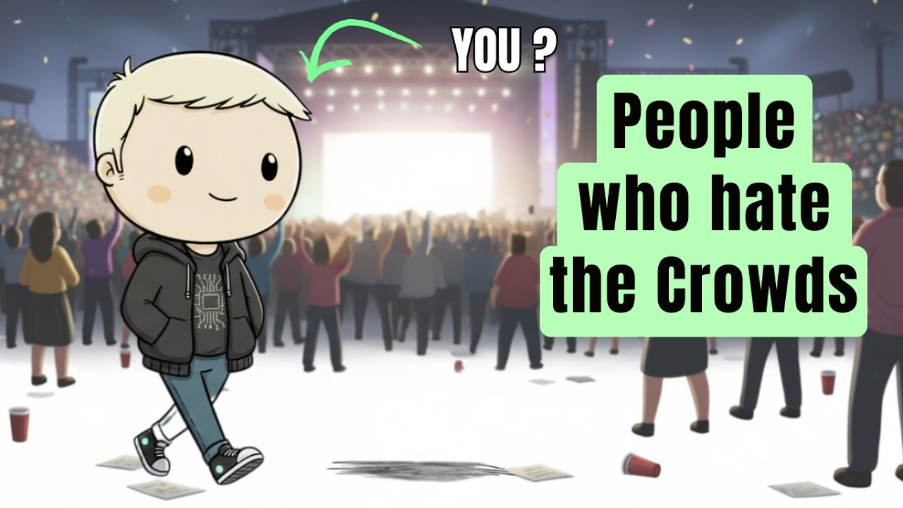 Do You Hate Crowded Places? This Psychological Trait Explains Why 🧠  #Psychology #Introverts