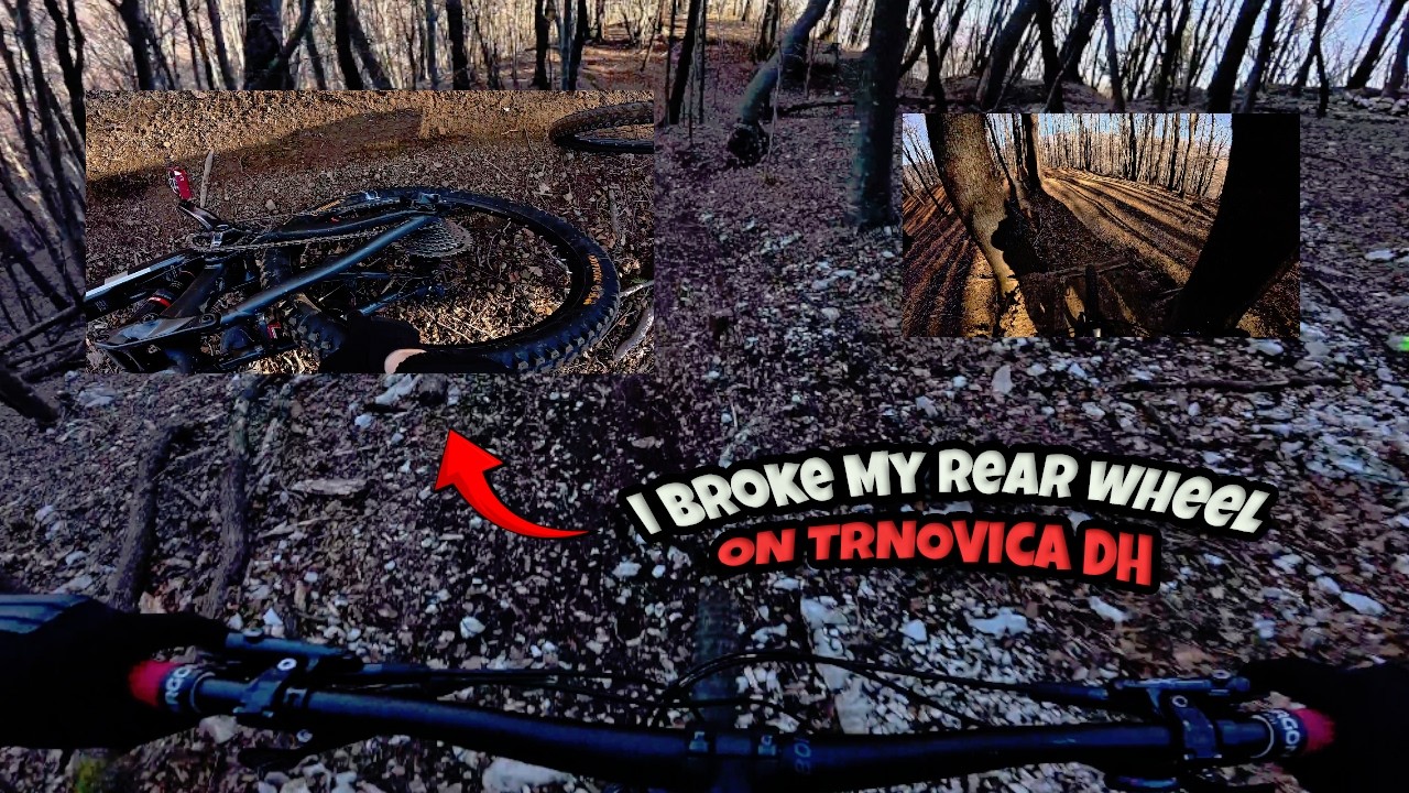 How a Perfect DH Run Ended with a BROKEN Rim
