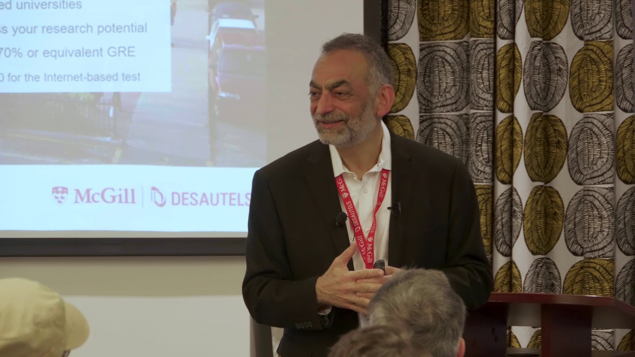 McGill Desautels PhD Information Session with Professor Samer Faraj