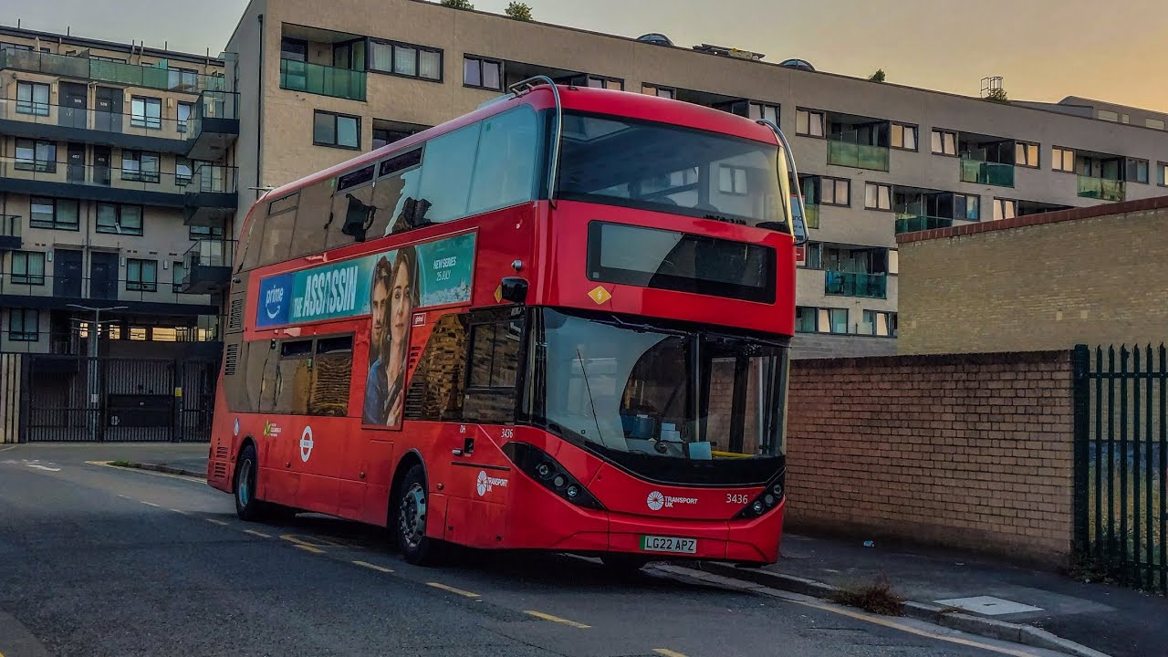FRV | London Bus Route U5 Hayes & Harlington Station - Uxbridge
