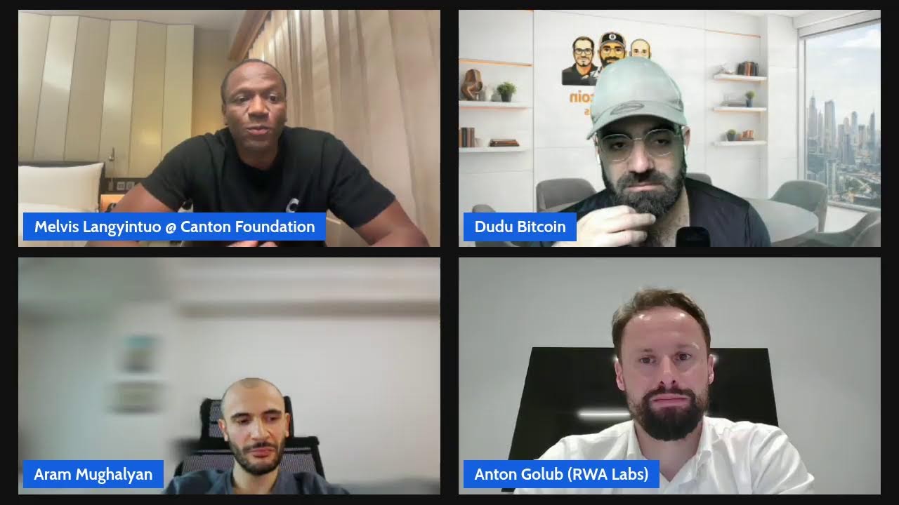 The Right Way To Tokenize RWA with Anton, Aram & Melvis (Canton Foundation)