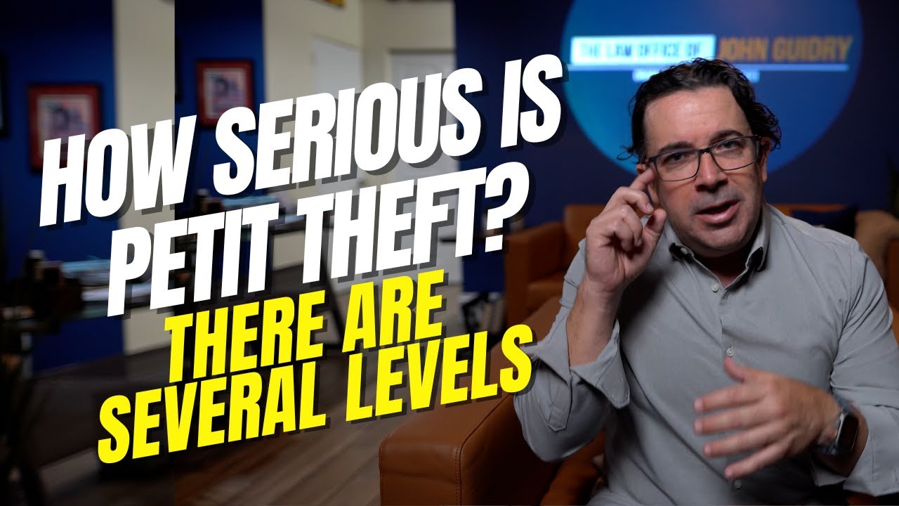 How Bad Is a Petit Theft (Shoplifting) in Florida?