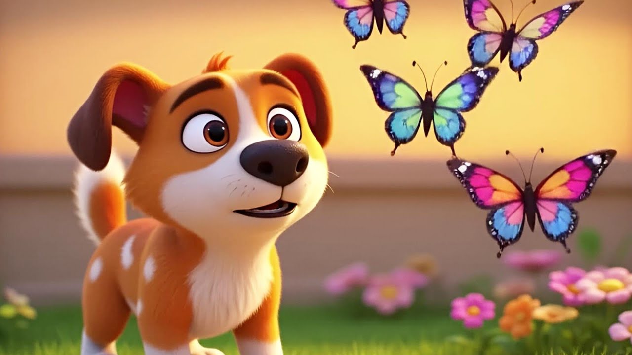 🐶 BINGO THE HAPPY PUPPY SONG 💤 | Fun Kids Rhyme That Ends Calm & Sleepy