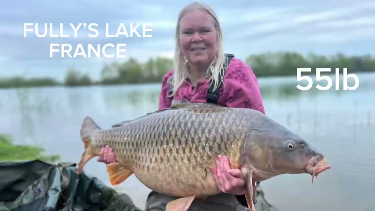 Fully’s Lake France | 55lb Common Carp and More!