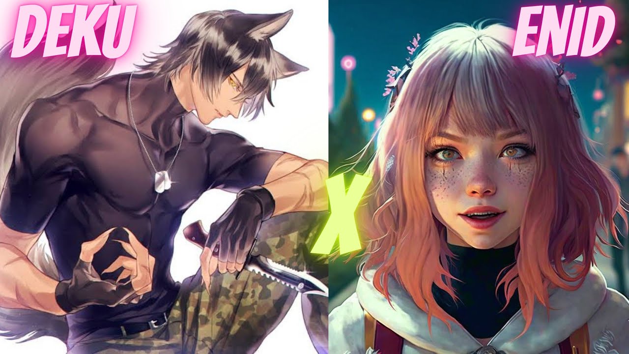DEKU x ENID SINCLAIR #1 | Op Abused Neglected Blood wolf Deku | Twoshot