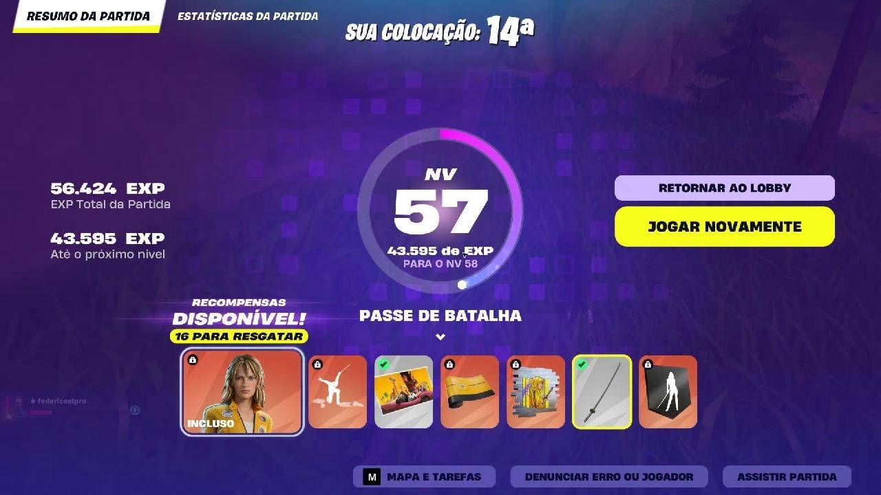 Fortnite so que matand0 na espadinha kkk