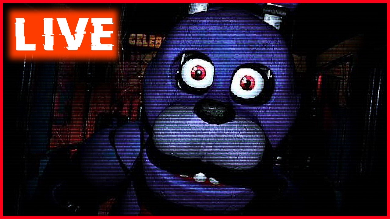 LIVE! Playing FNAF Games On Our HUGE List of Games!
