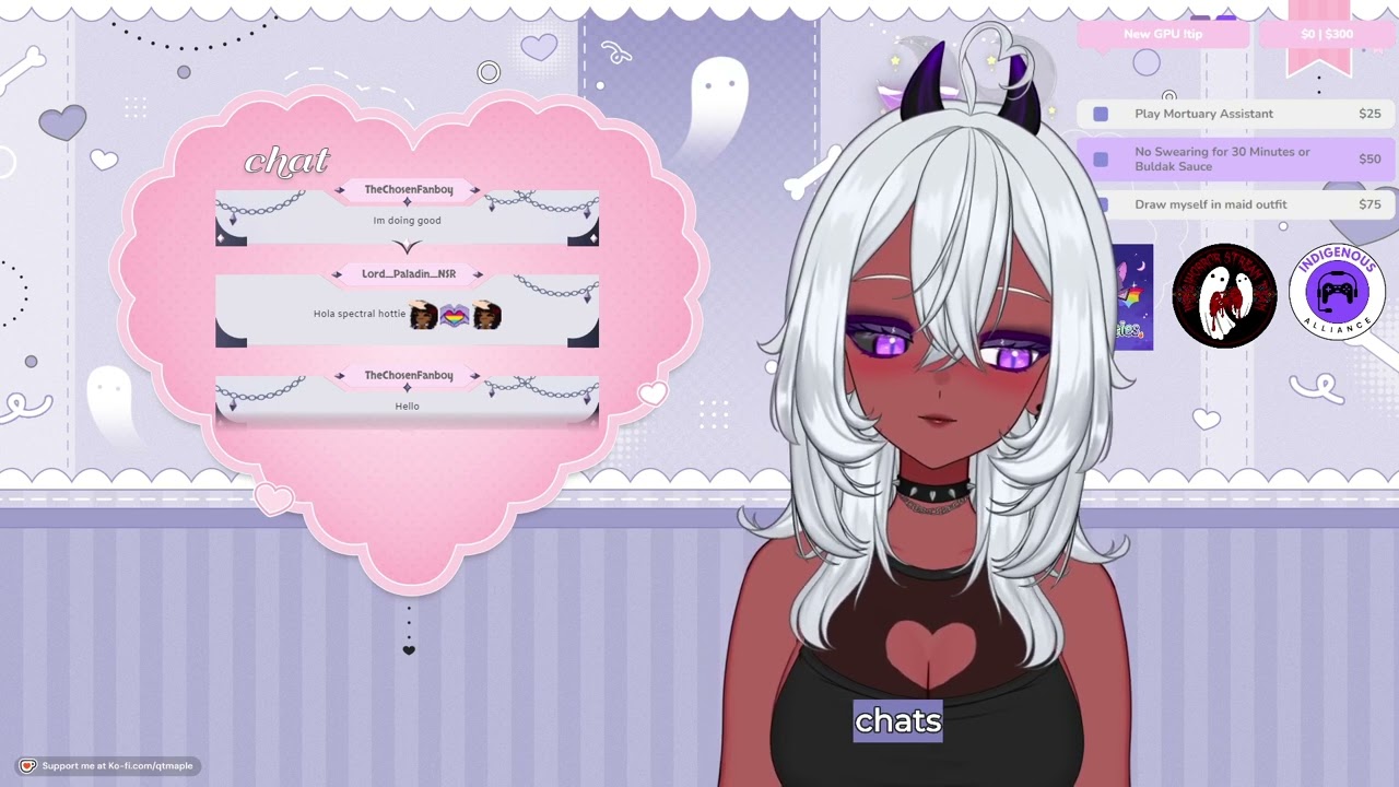 cozy art + dead by daylight ✧ super chill indigenous streamer nahhhh