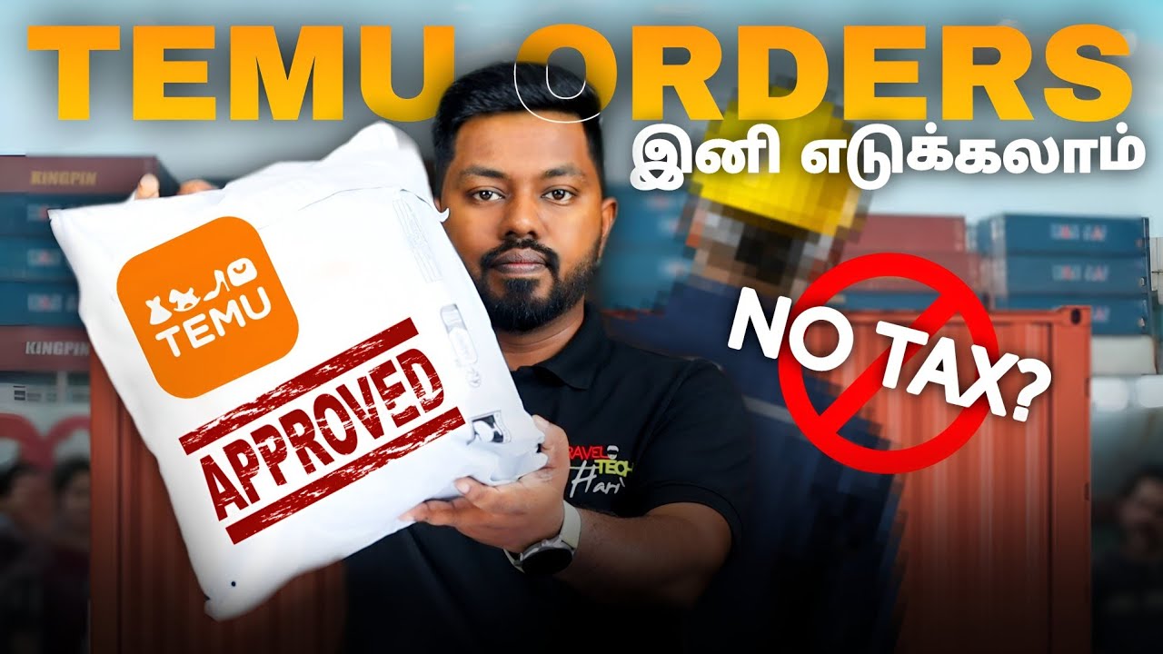 Temu Orders இனி எடுக்கலாம் No Tax🧐 Free shipping New Update 😳 Tamil @TravelTechHari