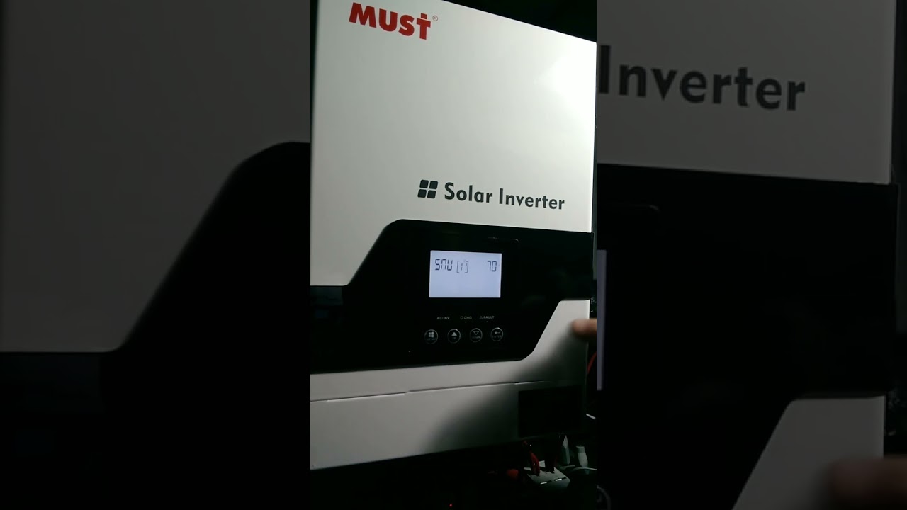 Ajuste de configurações Inversor Must Solar #must #solar #inversorsolar