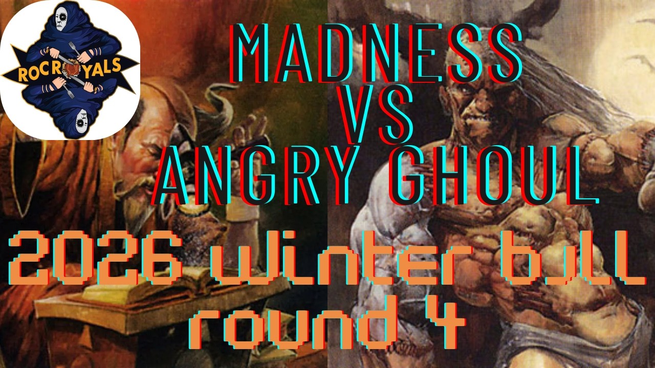 Зимний бал 2026, 4 раунд, Безумие против Злого Отшельника | Геймплей MTG на бумажных носителях | ...